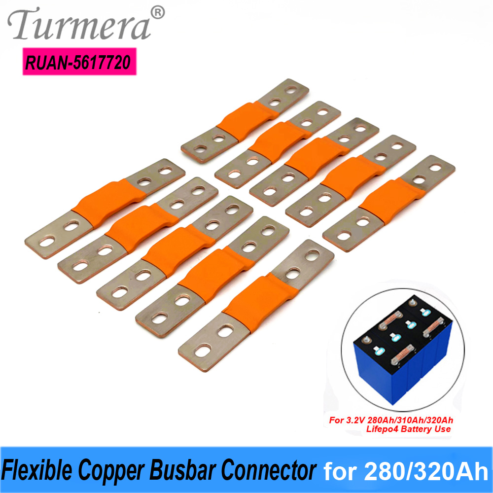 Bus Bar Copper - Turmera 12V Lifepo4 Batterij Flexibele Koperen