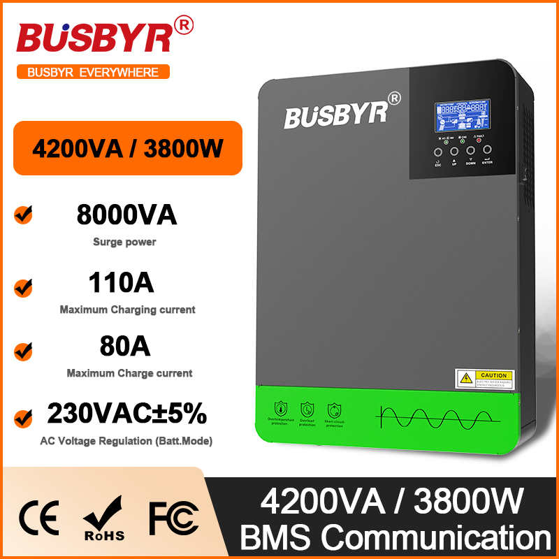 4.2KW 6.2KW Hybride Omvormers  - Renewable Energy Systems recensie en prijs