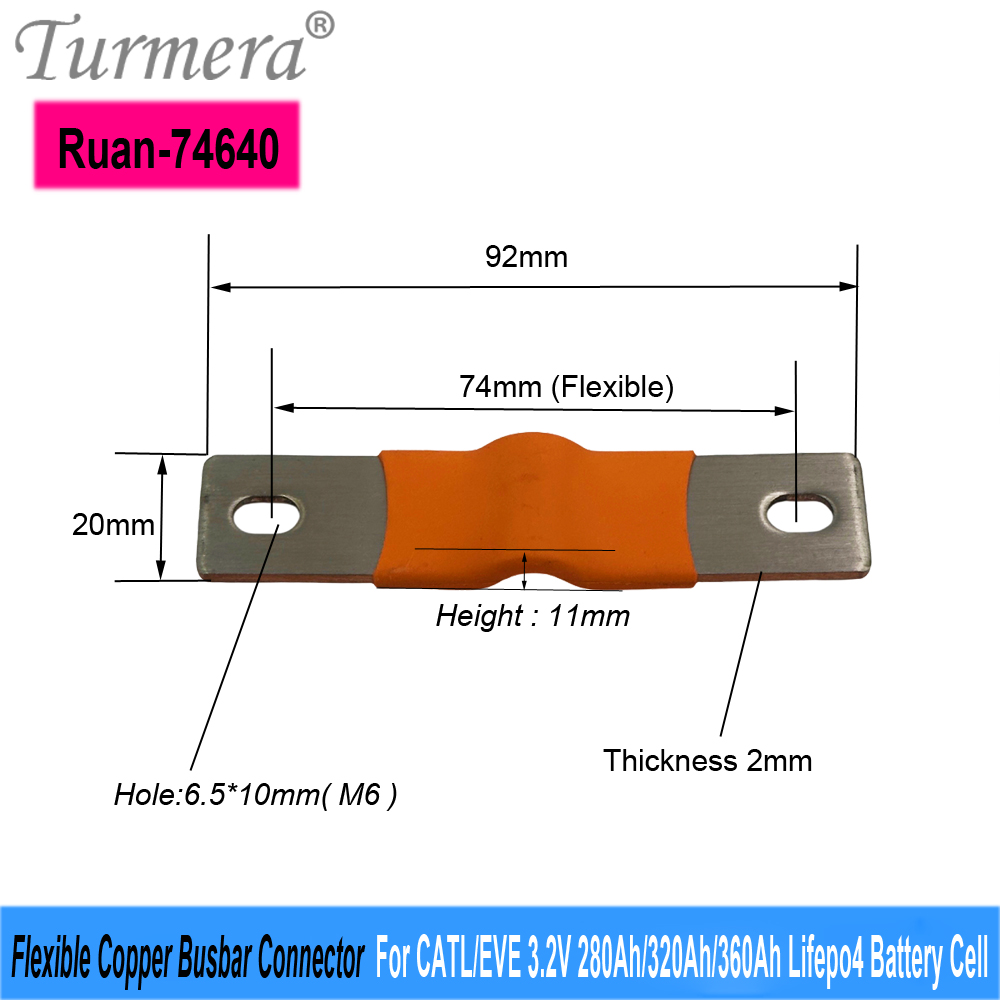 Turmera 12V 24V 48V Flexibele  - Bus Bar Copper recensie en prijs