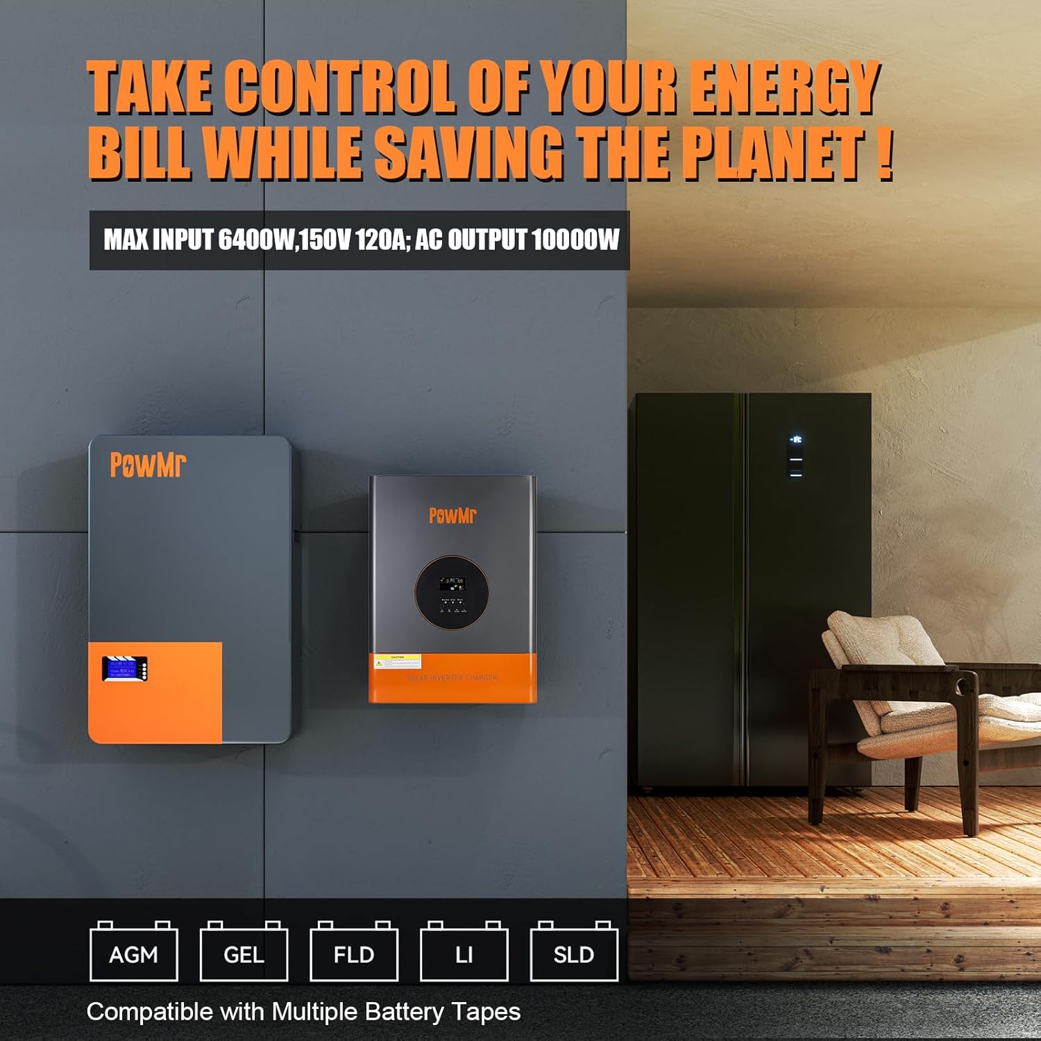 PowMr 10KW 5KW Split-Phase Omv - Flexible Solar Panel recensie en prijs